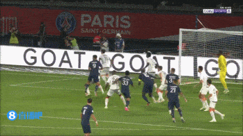 168娱乐-法国甲级联赛-巴黎联队主场0-0闷平洛里昂 基利安·姆巴佩看台观战攻击群哑火