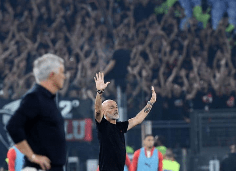 168娱乐-AC米兰客场2-1战胜罗马队后，主教练皮奥利称赞AC米兰选手表现